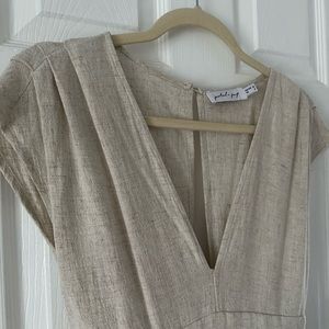 Petal & Pup cream linen dress. Never worn!